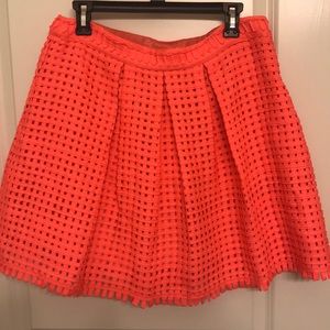 YOANA BARASCHI Hot pink pleated skirt SZ: 6